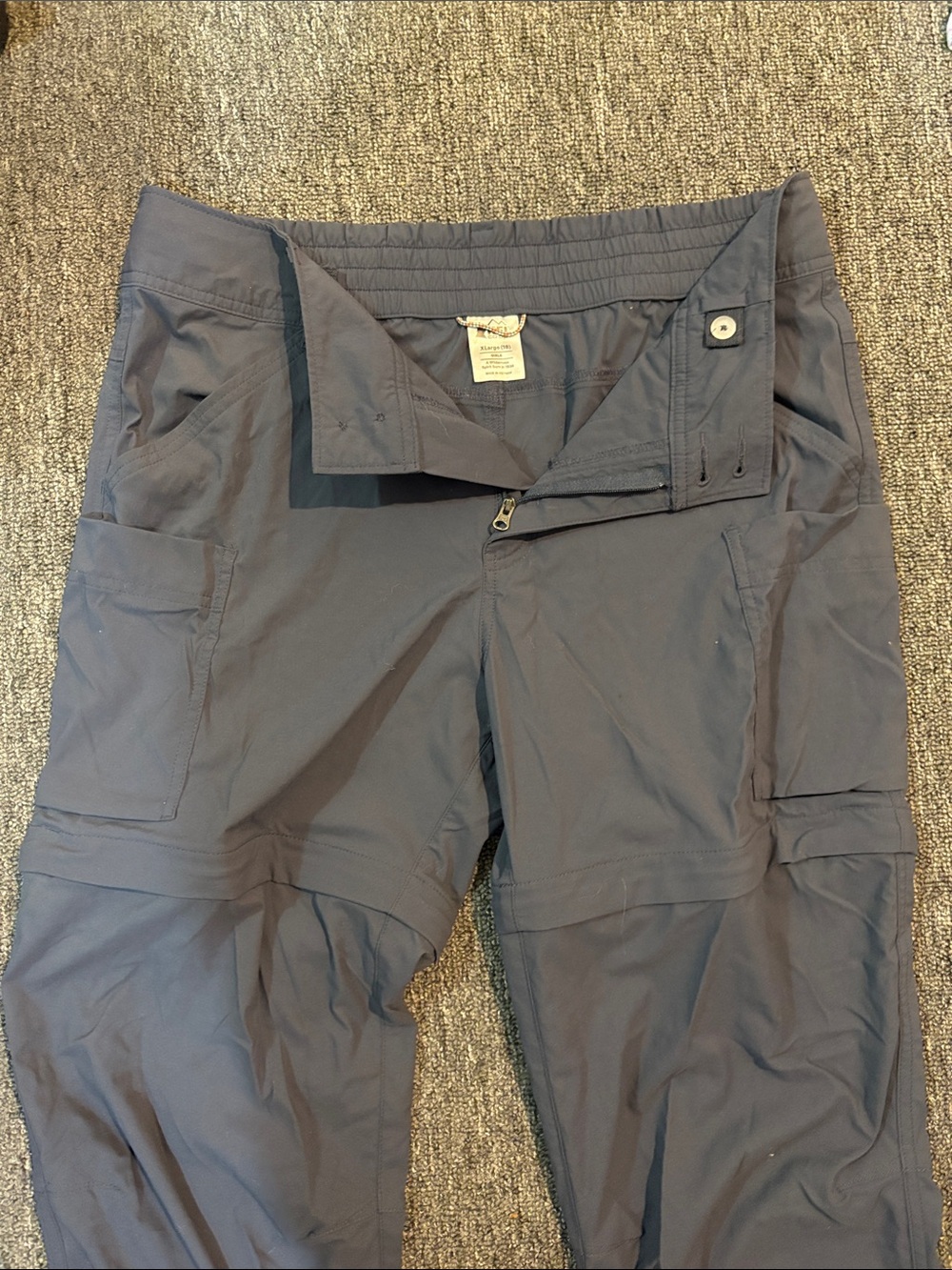 REI Men's Cargo Pants - Charcoal Gray